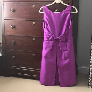 Kate Spade Purple Bow Dress